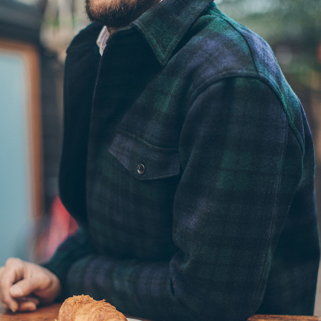 The Project Jacket in Blackwatch Pendleton Wool