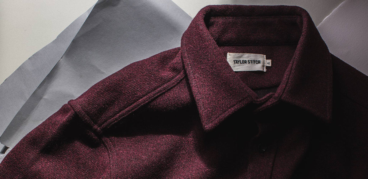 The Leeward Shirt in Oxblood