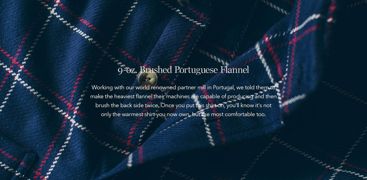 The Crater Shirt in Navy Plaid