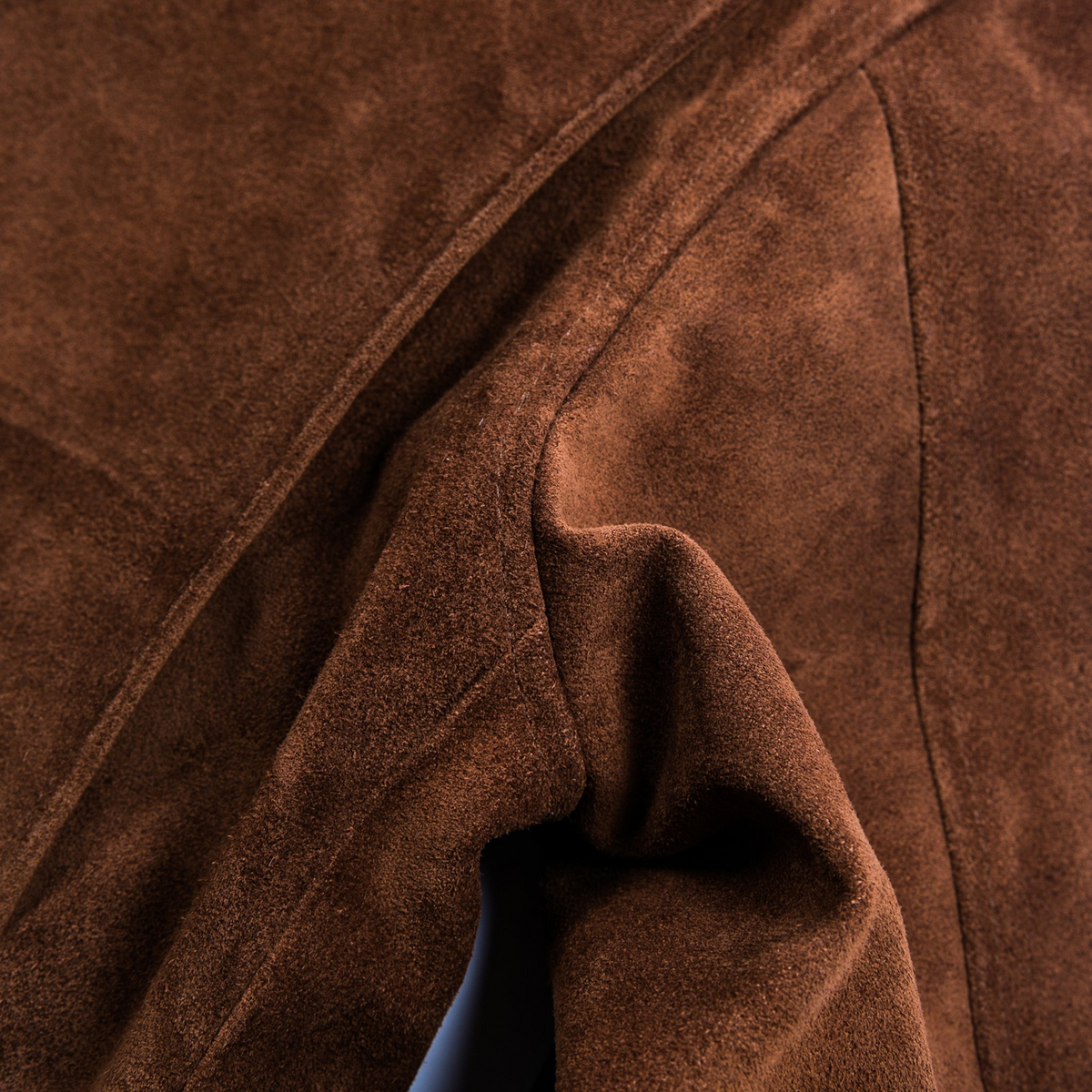 The Moto Jacket in Tobacco Suede