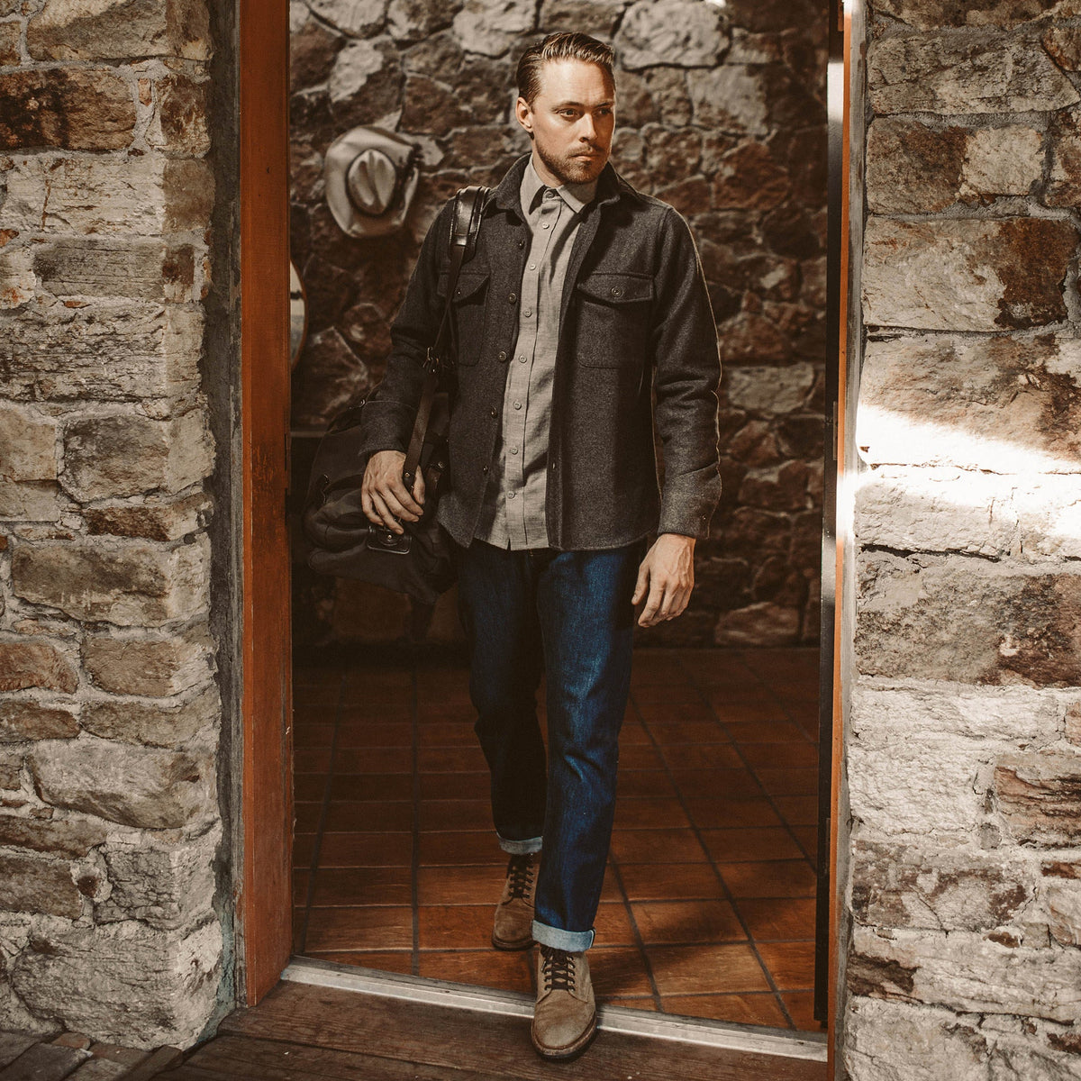 The Explorer Shirt in Grey