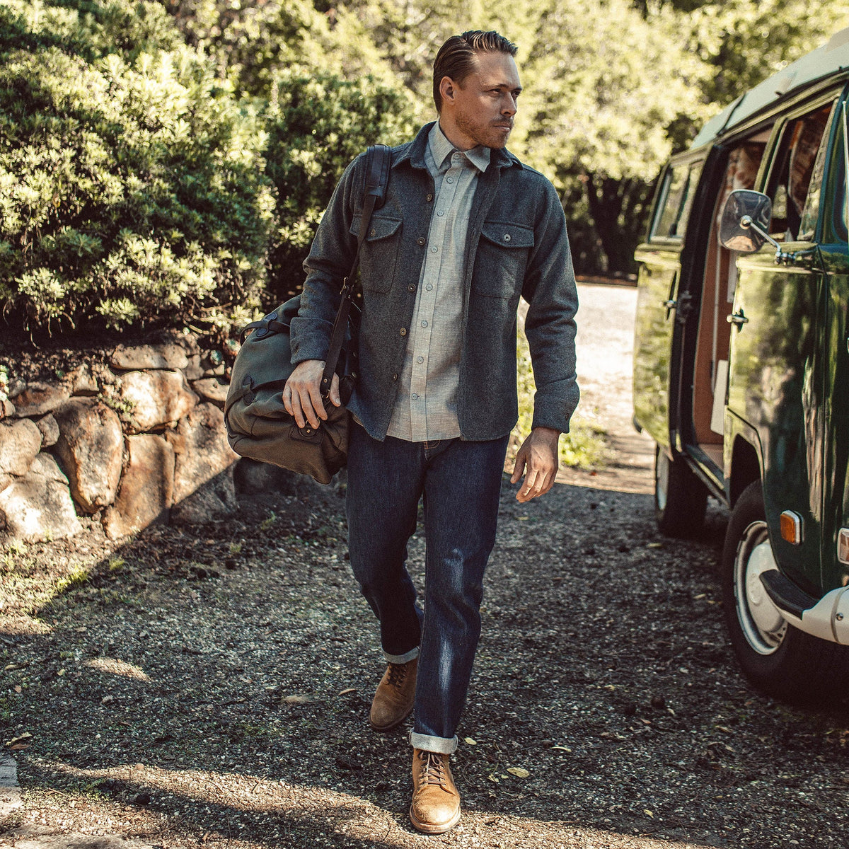 The Explorer Shirt in Grey