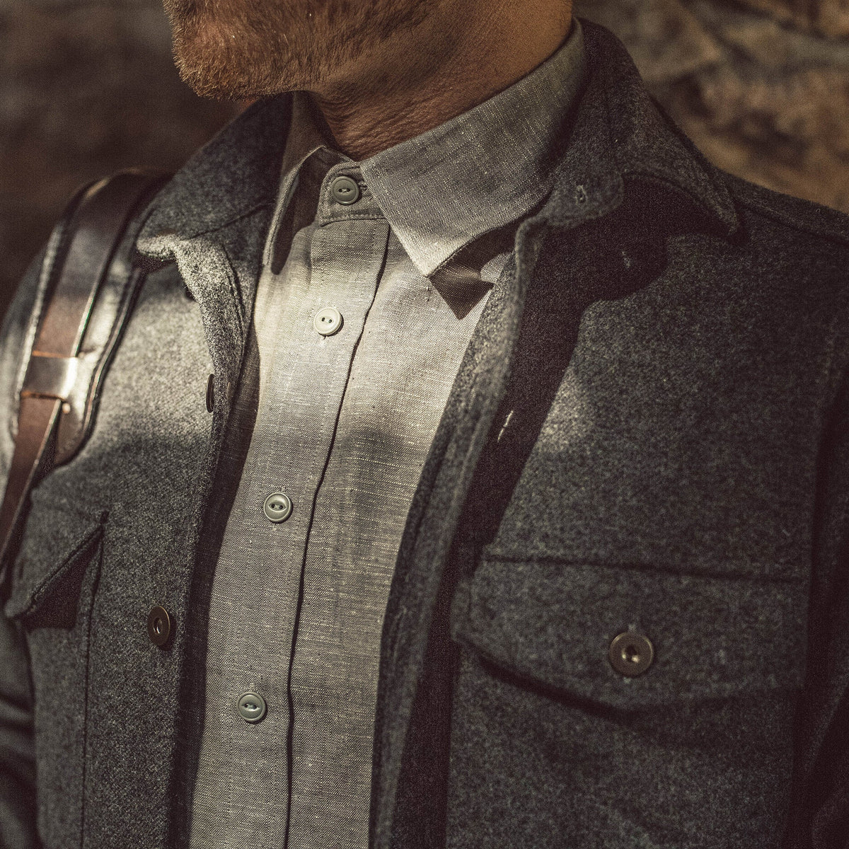 The Explorer Shirt in Grey