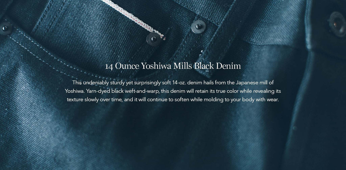 The Democratic Jean in Yoshiwa Mills Black Selvage