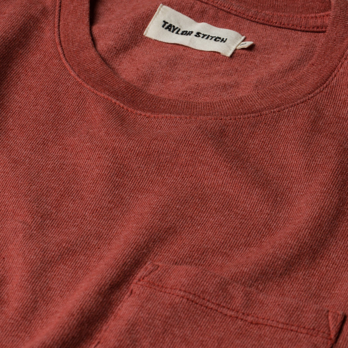 The Heavy Bag Tee in Washed Rust
