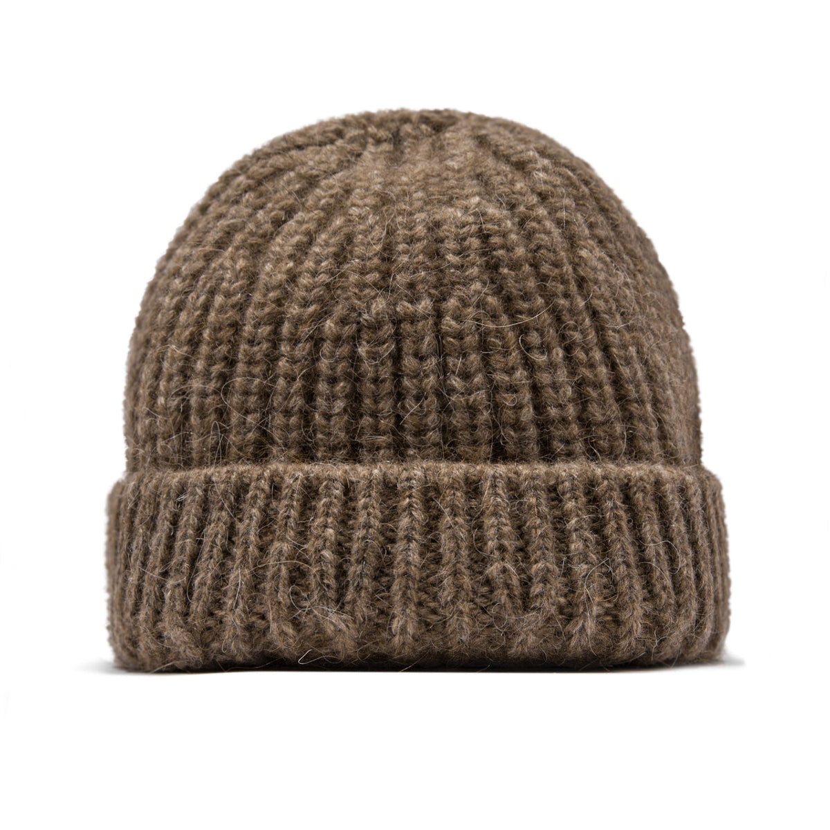 The Beanie in Oatmeal Alpaca