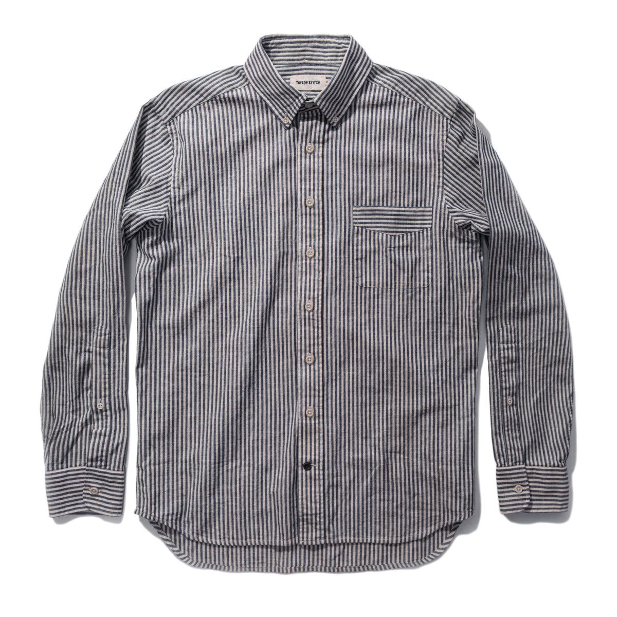 The Jack in Natural Striped Chambray