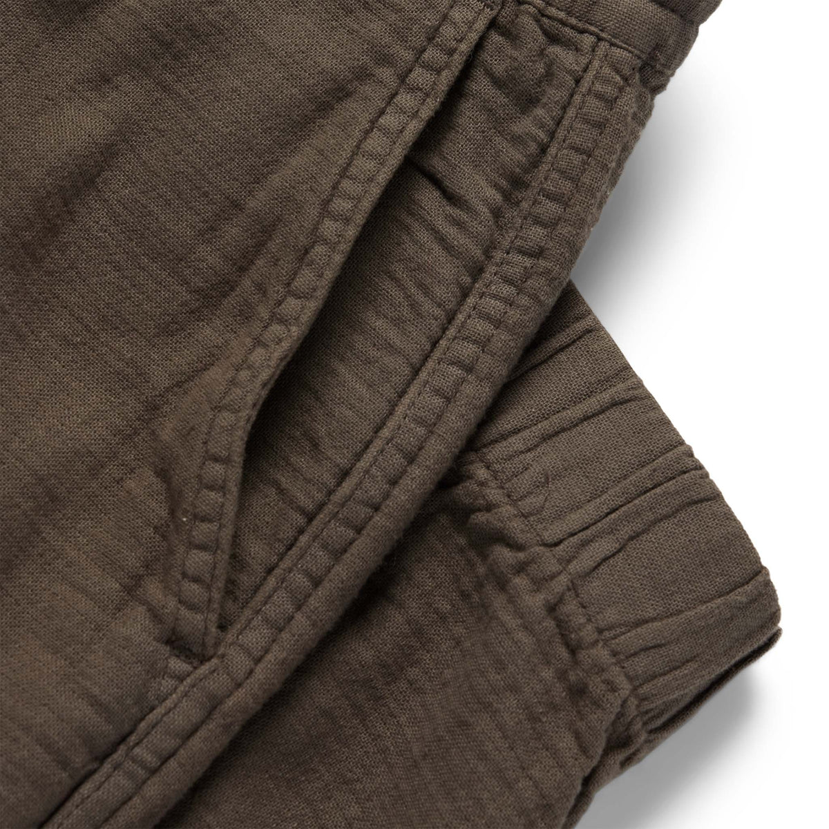 The Apres Pant in Walnut Double Cloth