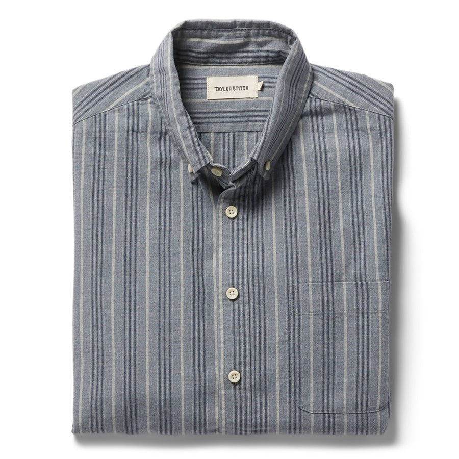 The Jack in Sky Blue Chambray Stripe