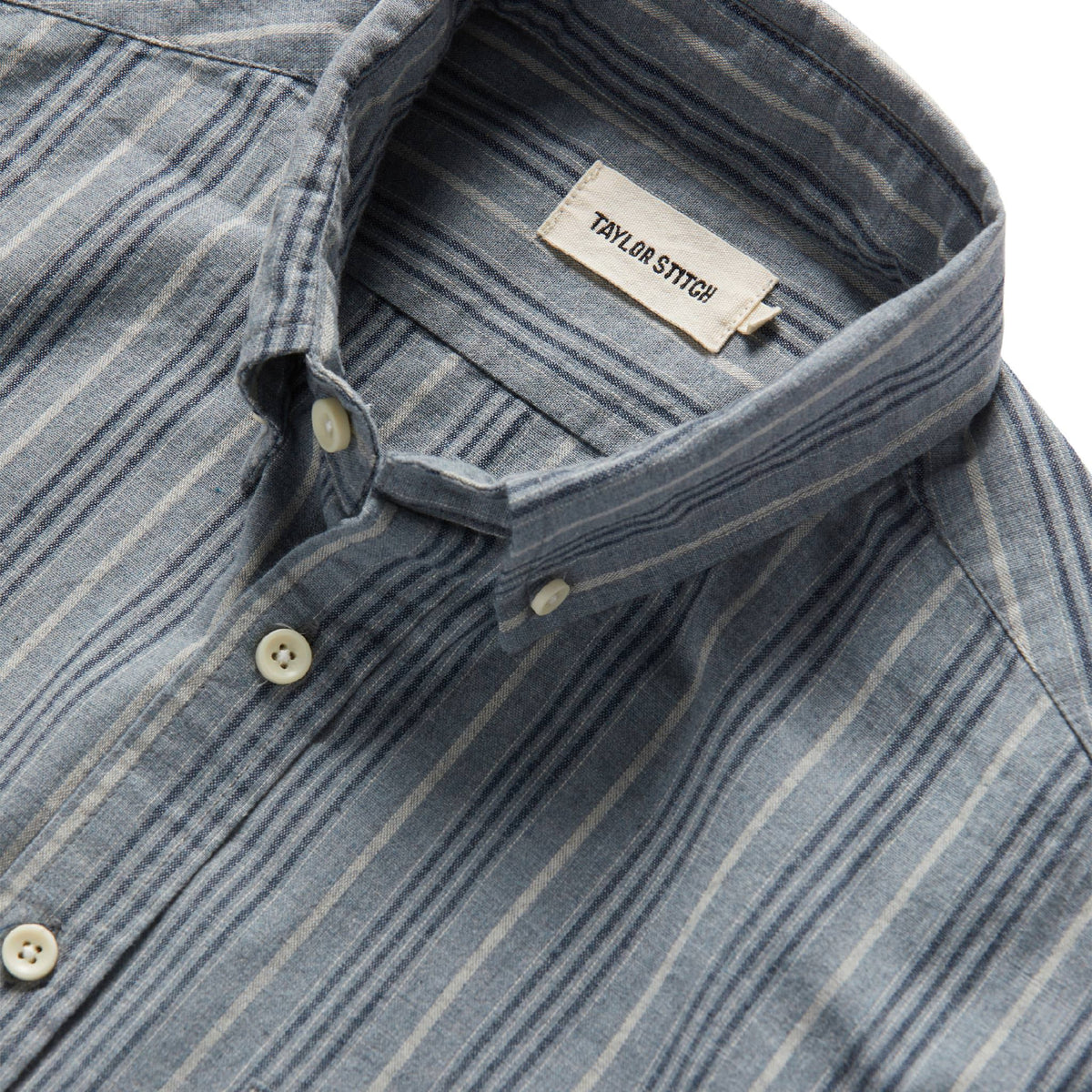 The Jack in Sky Blue Chambray Stripe