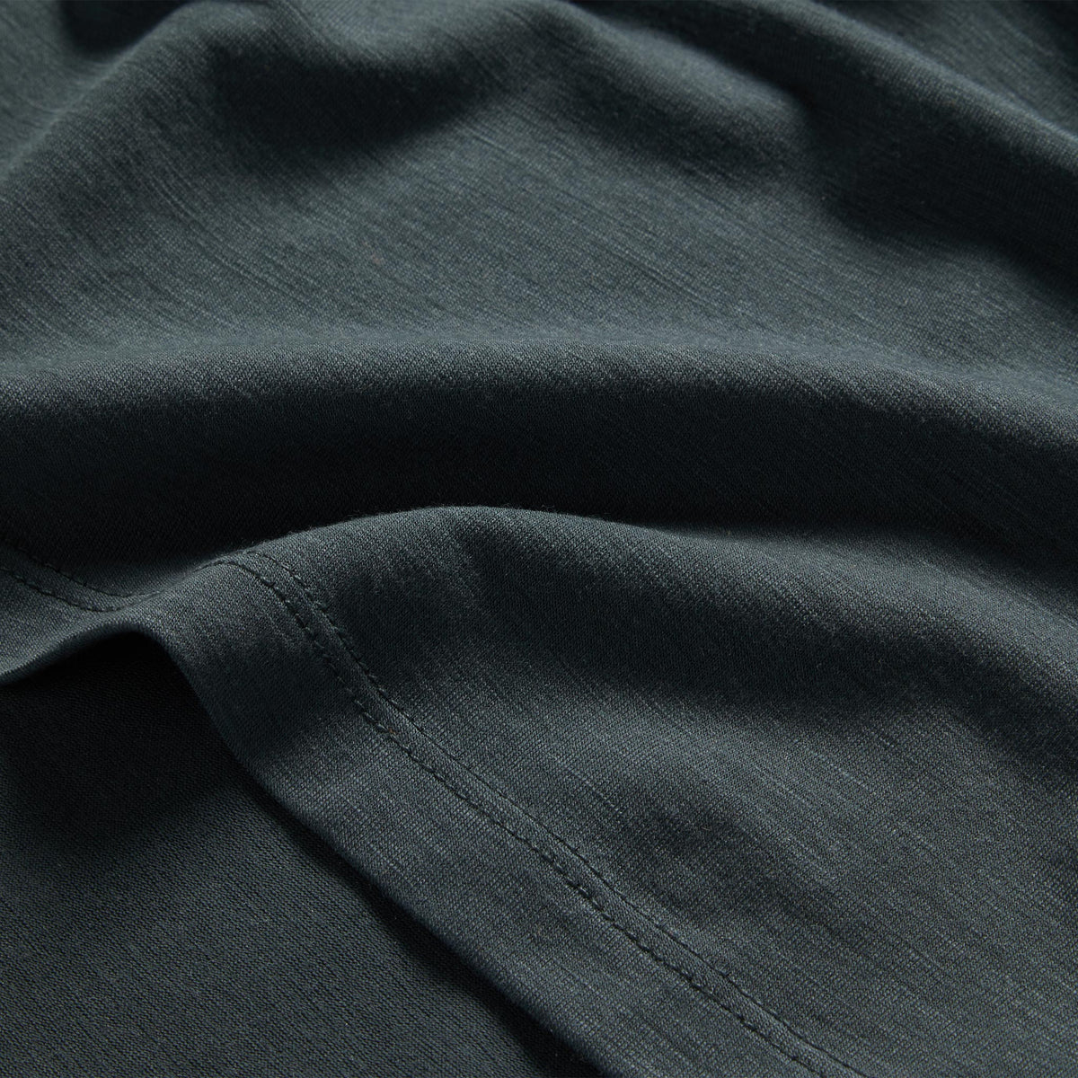 The Merino Tee in Dark Slate