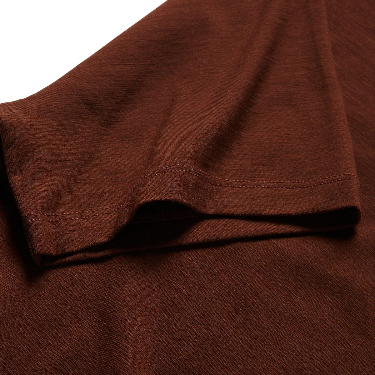 The Merino Tee in Russet