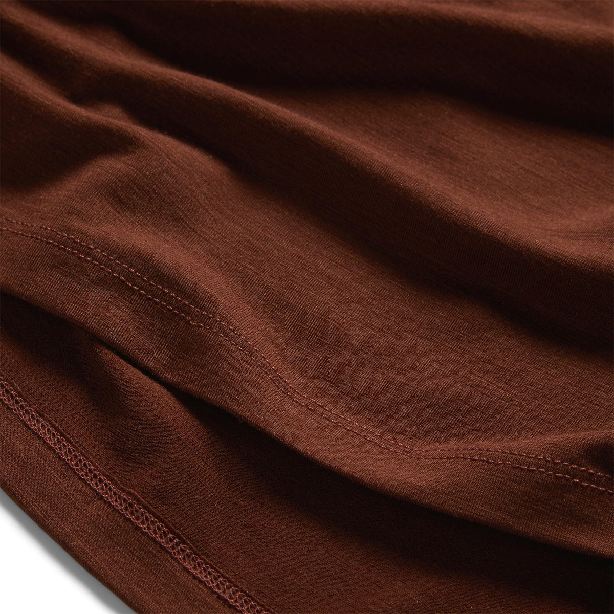 The Merino Tee in Russet