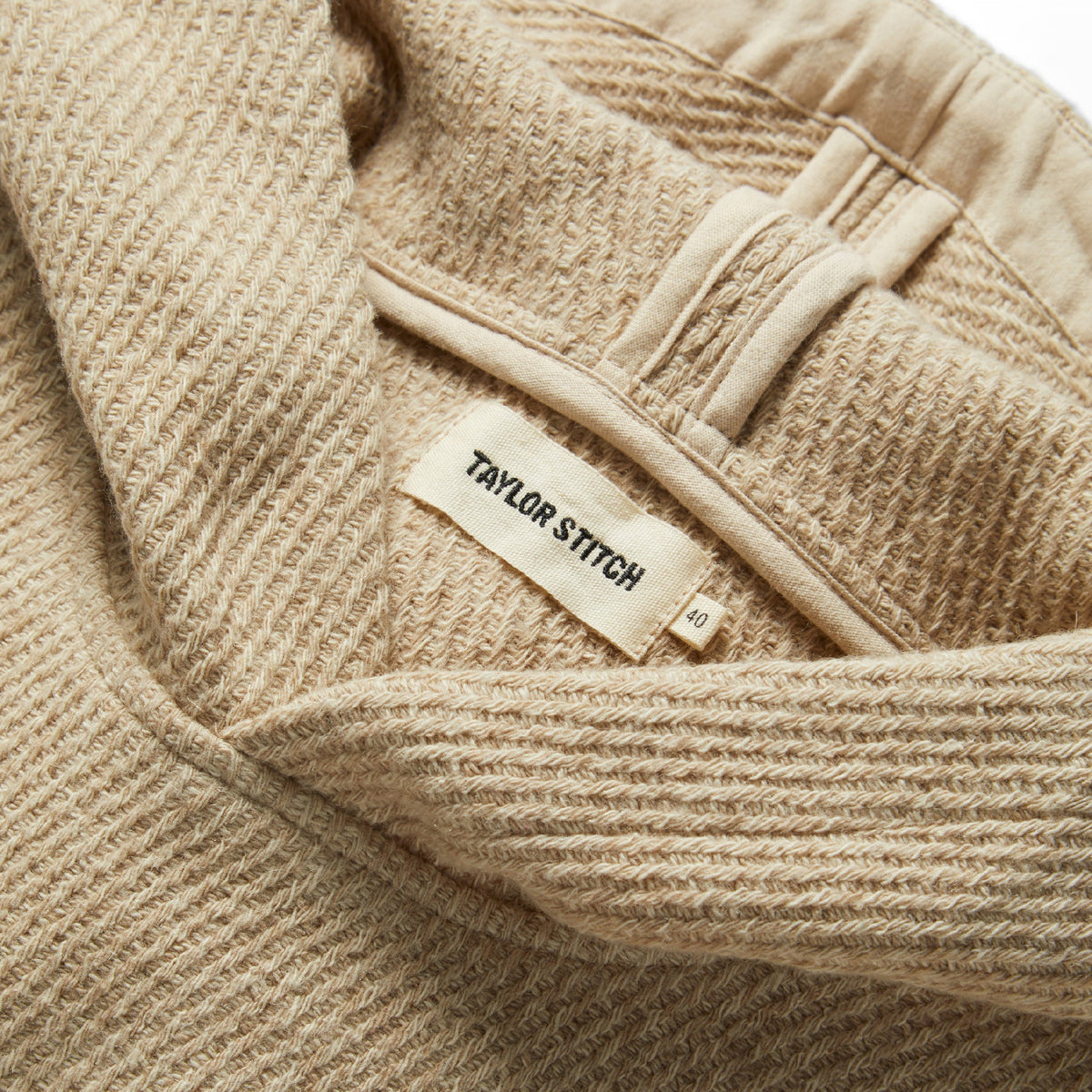 The Nomad Hoodie in Flax Twill