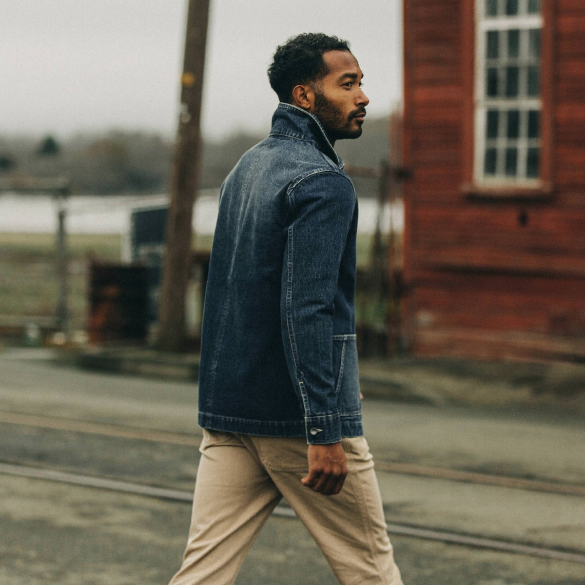 The Ojai Jacket in Sawyer Wash Selvage