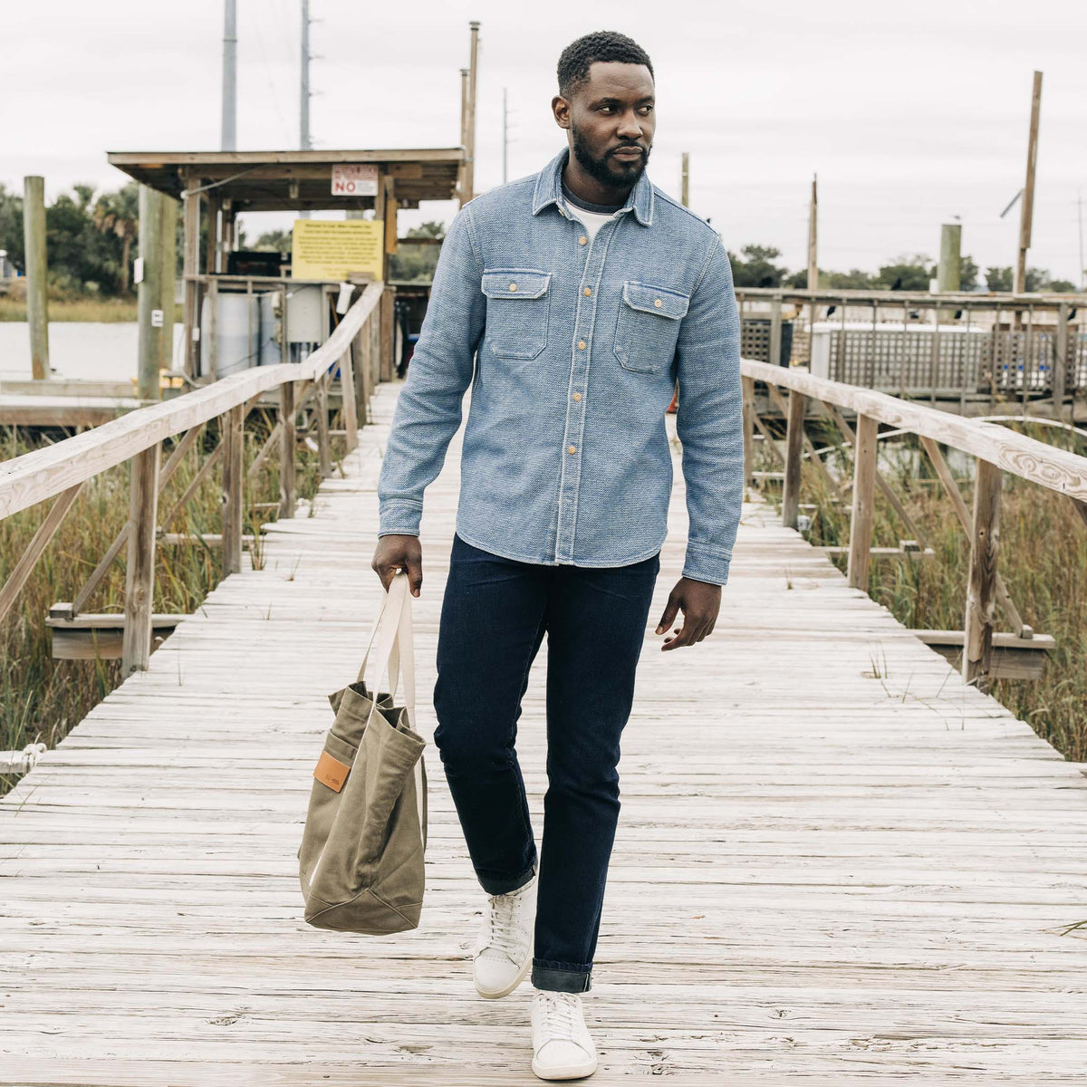 The Democratic Jean in Wallace Wash Organic Selvage