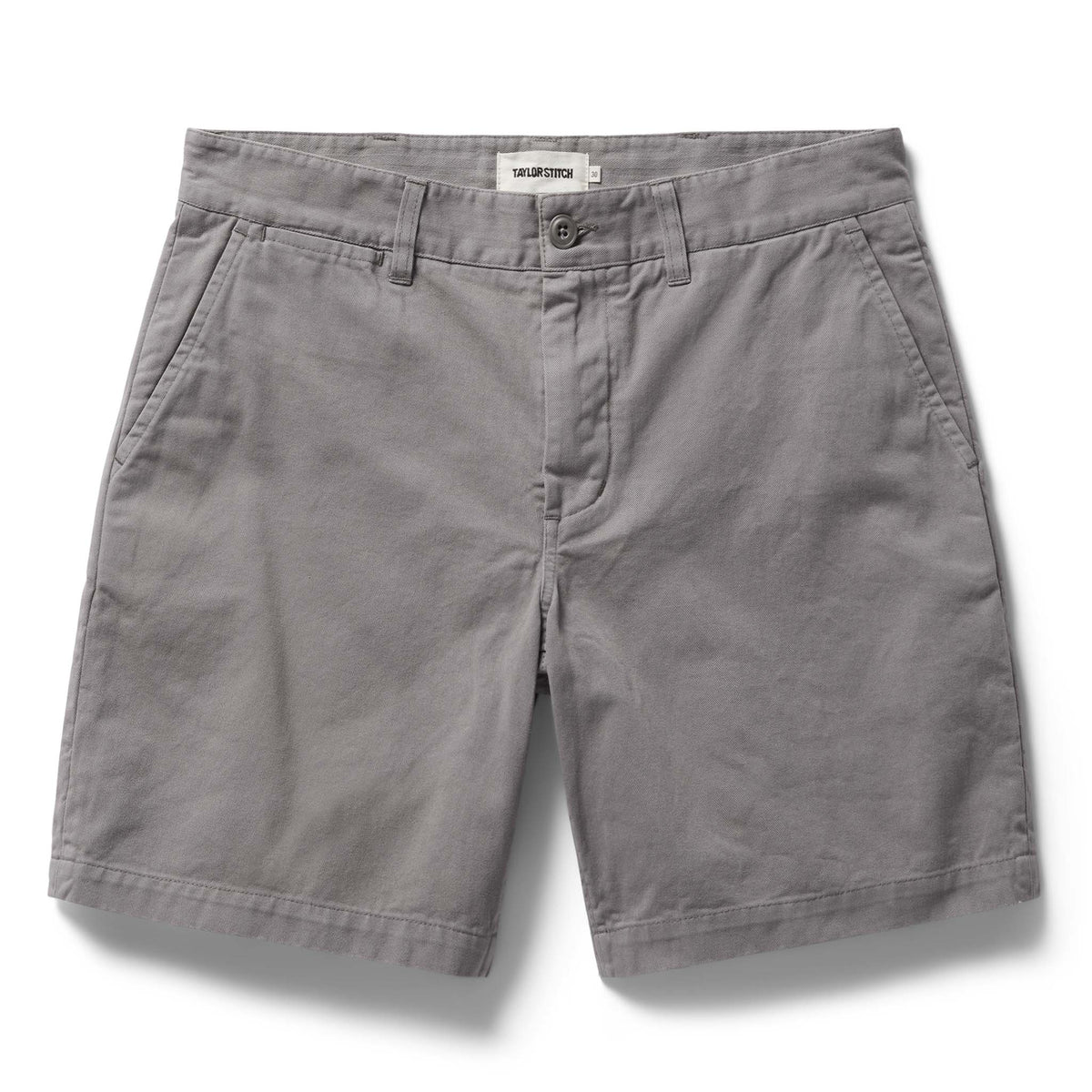 The Foundation Short in Organic Steeple Grey