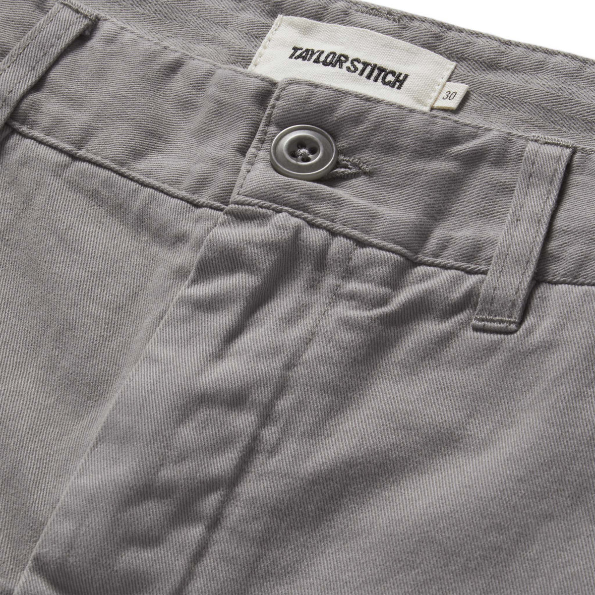 The Foundation Short in Organic Steeple Grey