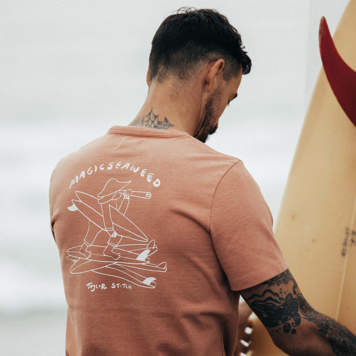 The Heavy Bag Tee in Dawn Patrol