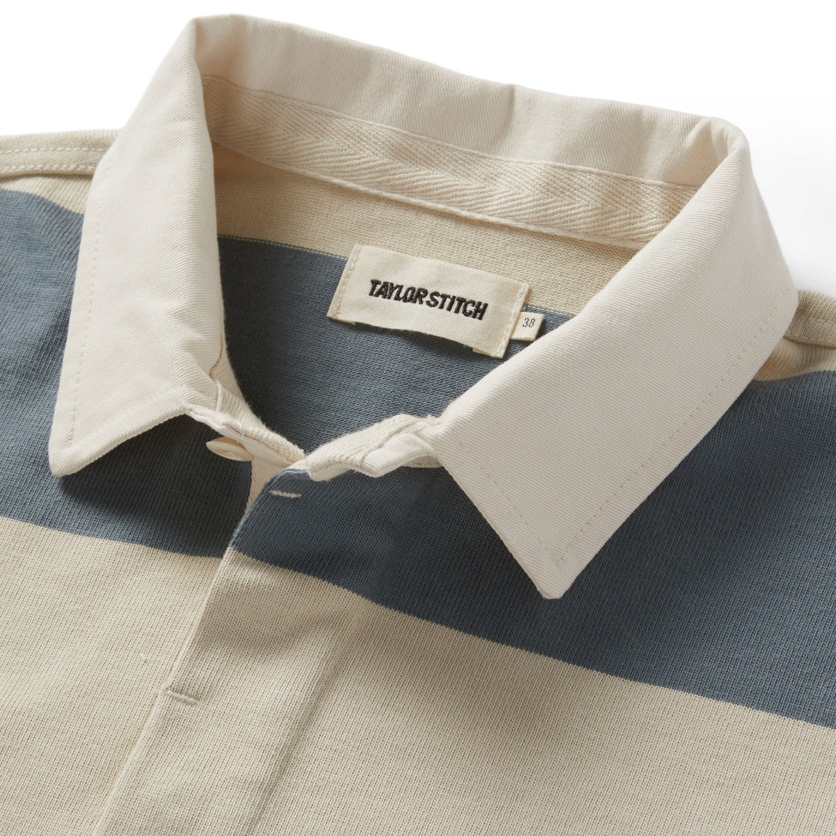 The Rugby Shirt in Storm Stripe