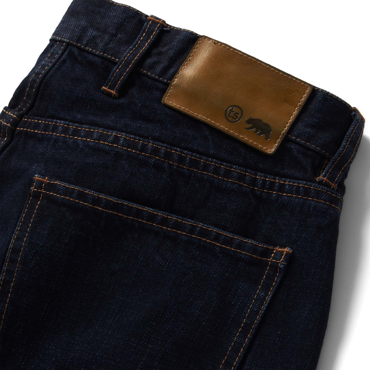 The Slim Jean in Wallace Wash Organic Selvage