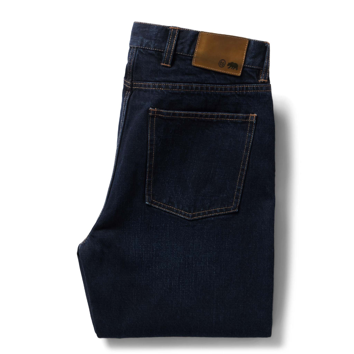The Slim Jean in Wallace Wash Organic Selvage