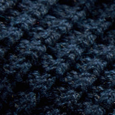 The Waffle Sock in Dark Navy