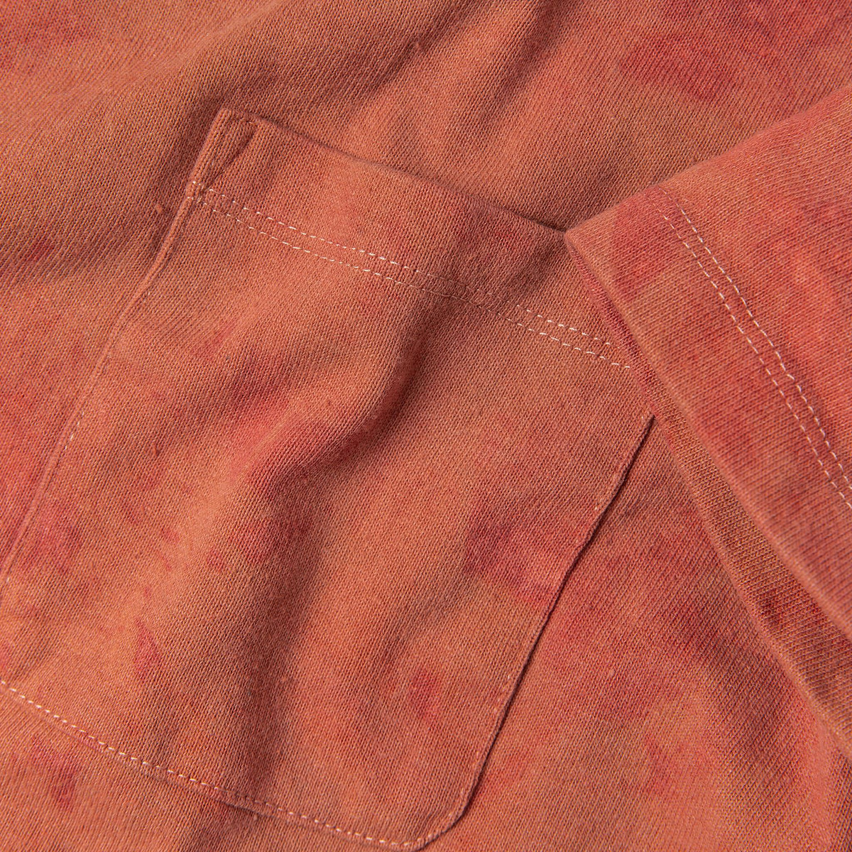 The Botanical Dye Tee in Rust