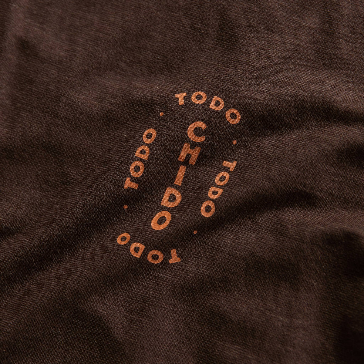The Cotton Hemp Tee in Espresso Todo Chido