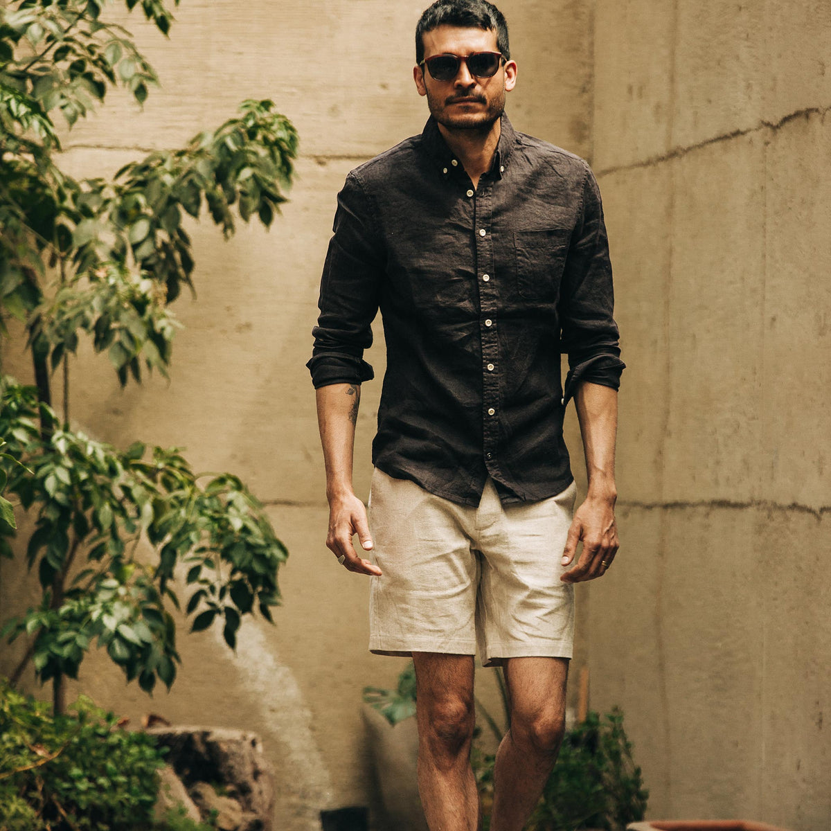 The Jack in Espresso Linen