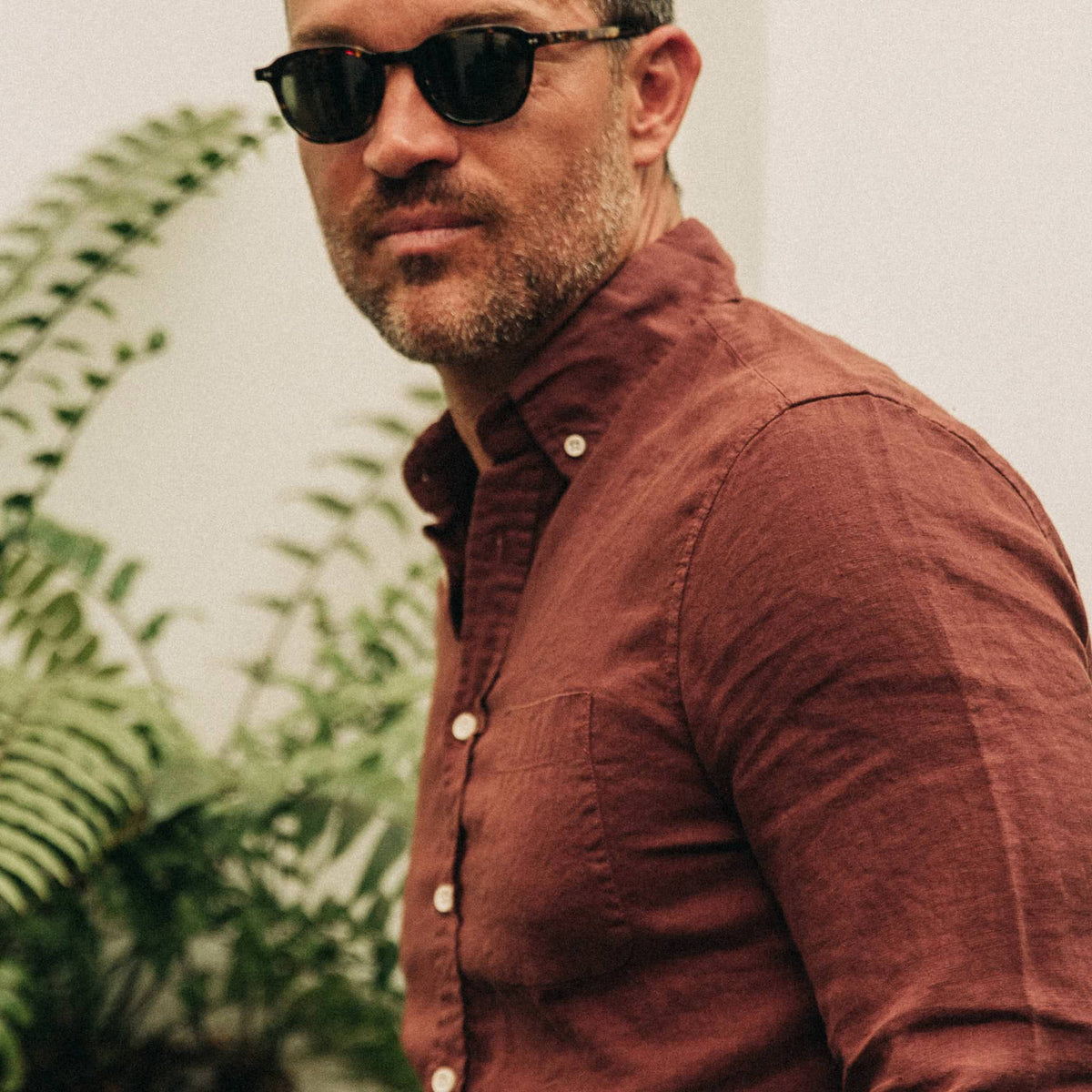 The Jack in Rust Linen