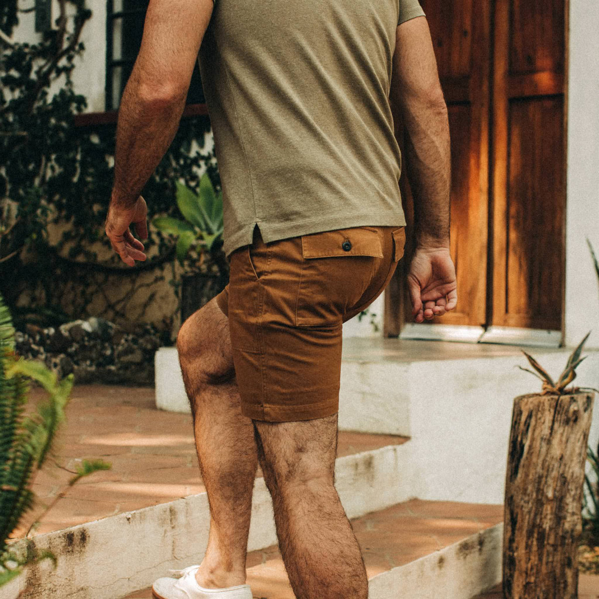 The Trail Short in Tobacco