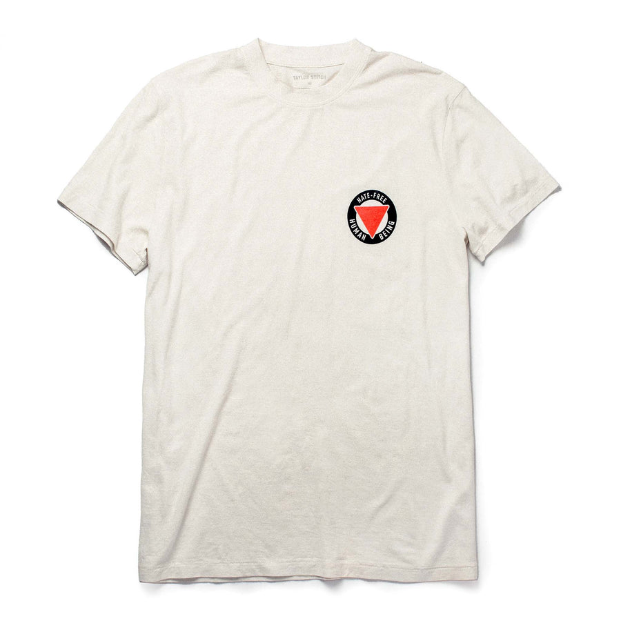 The Cotton Hemp Tee in Hate-Free