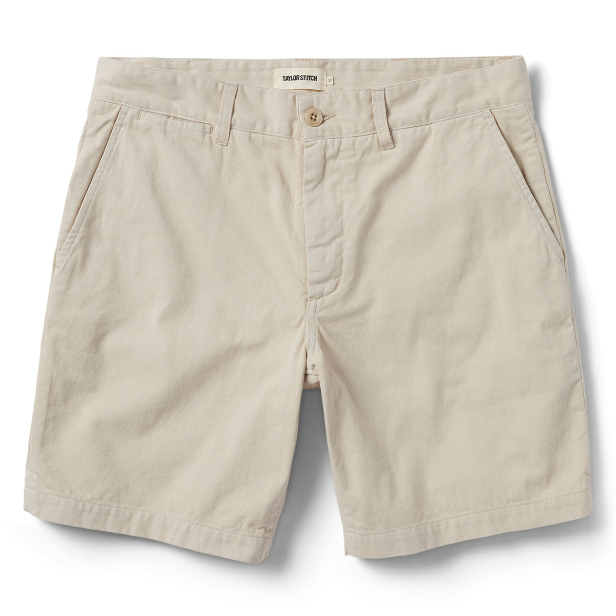 The Foundation Short in Natural Twill