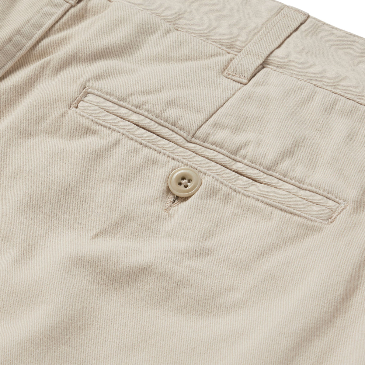 The Foundation Short in Natural Twill