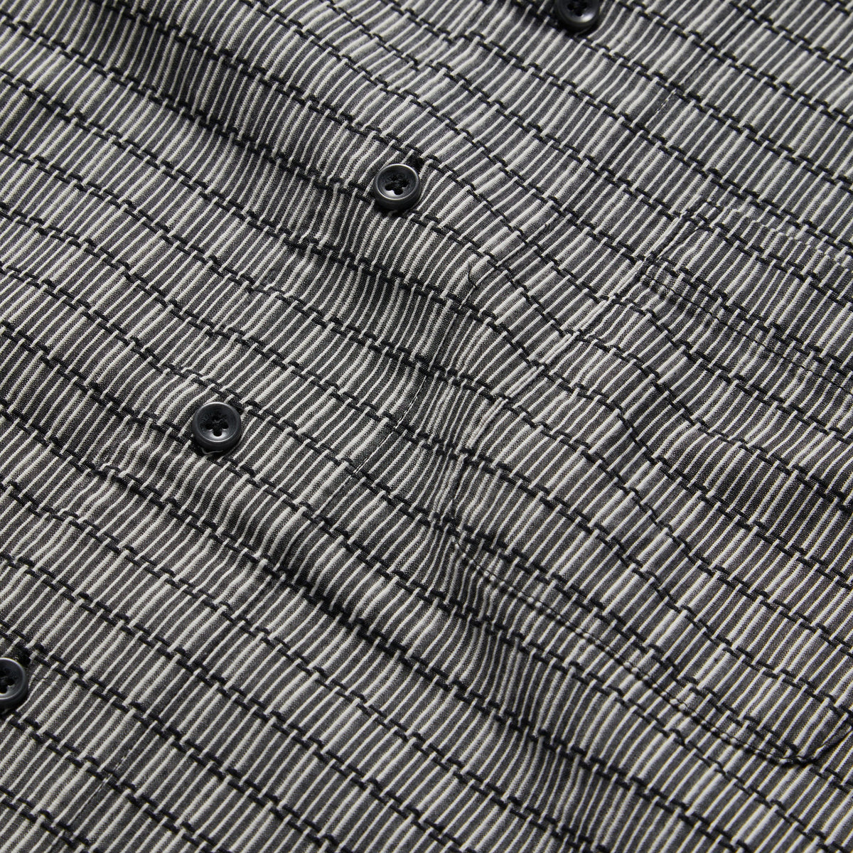The Short Sleeve Hawthorne in Navy Stripe
