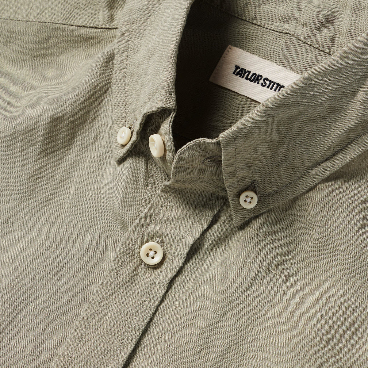 The Short Sleeve Jack in Sage and Natural