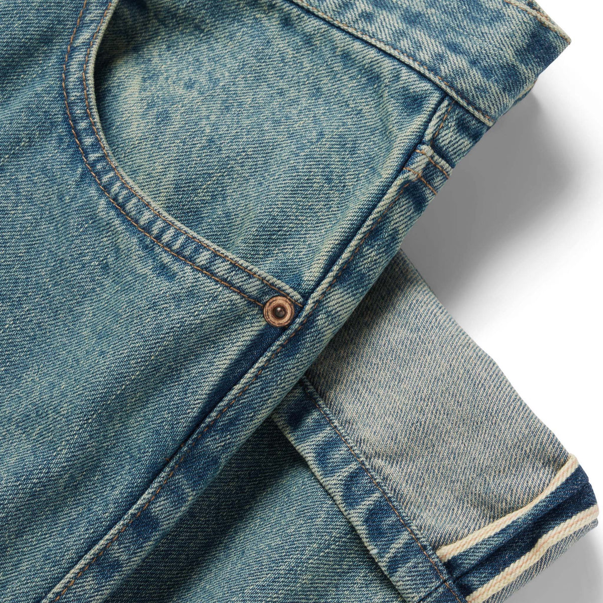 The Democratic Jean in 24-Month Wash Japanese Selvage