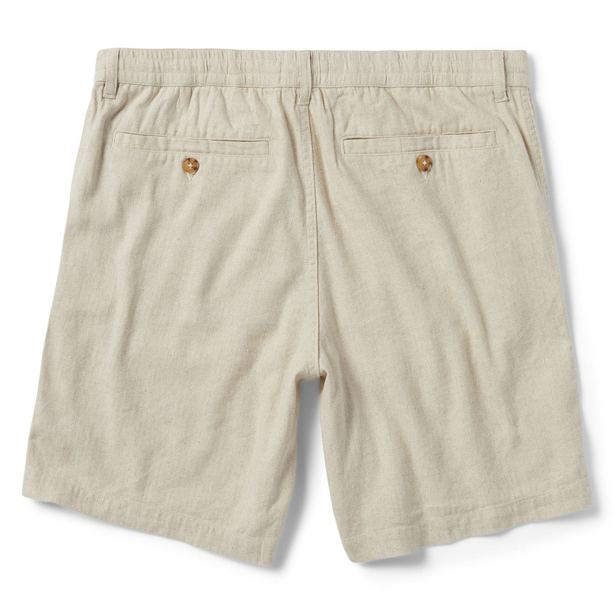 The Easy Short in Natural Herringbone
