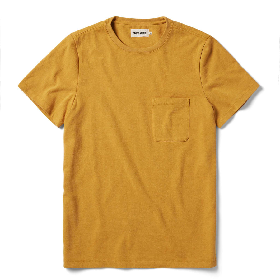 The Heavy Bag Tee in Gold