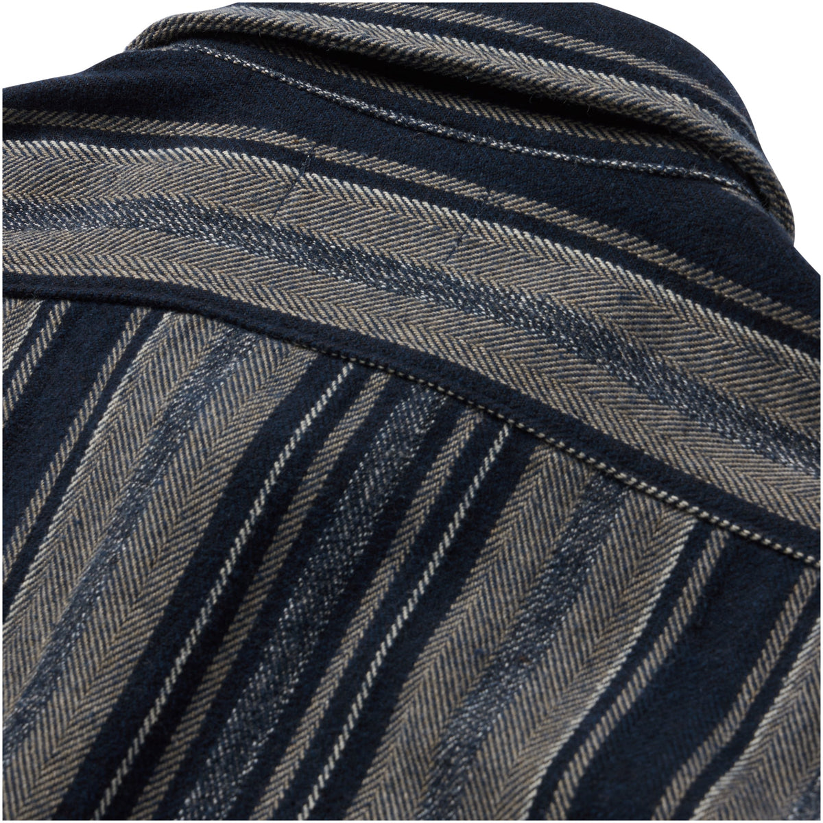 The Ledge Shirt in Ocean Stripe