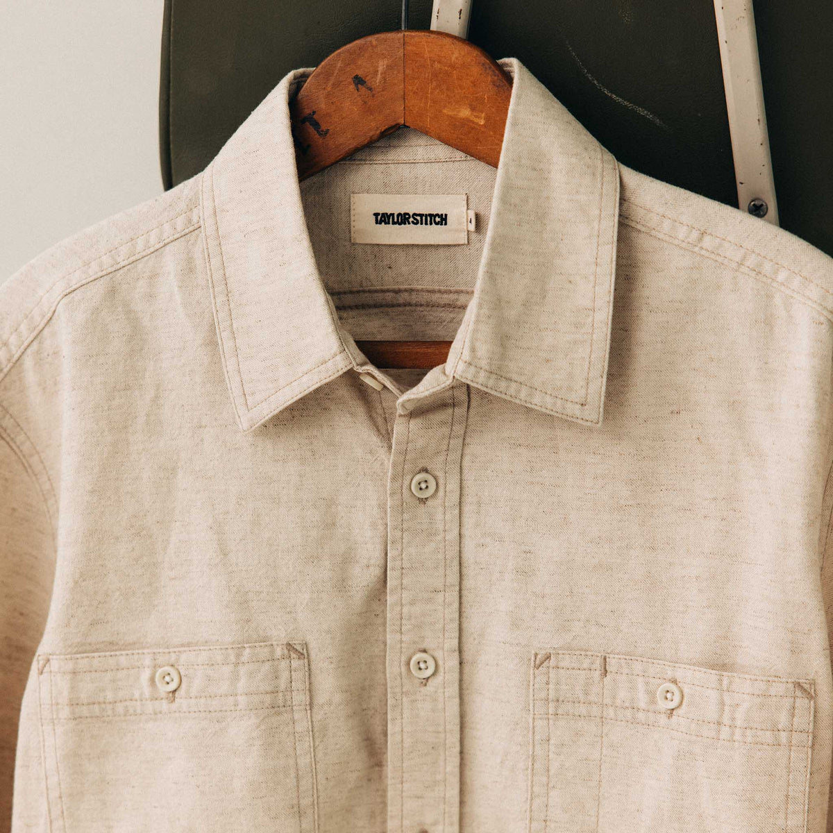 The Utility Shirt in Natural Nep
