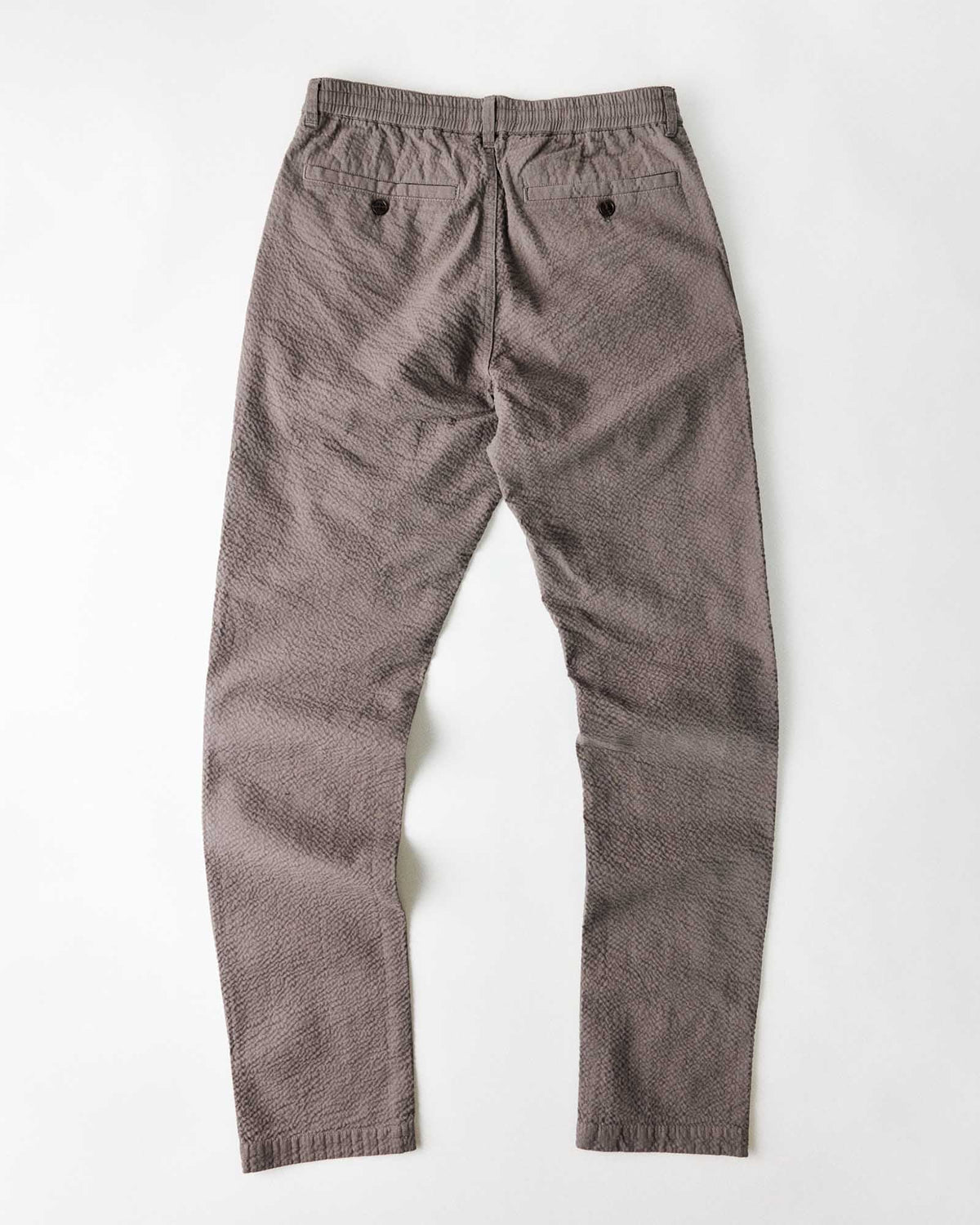 The Easy Pant in Canteen Seersucker