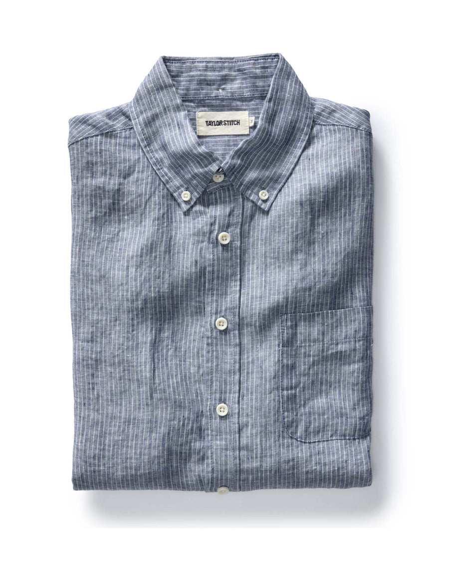 The Jack in Sky Stripe Linen