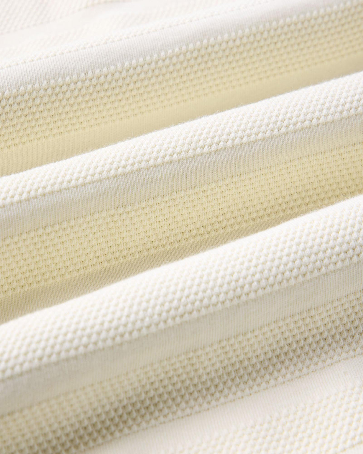 The Bywater Polo in Natural Knit Stripe
