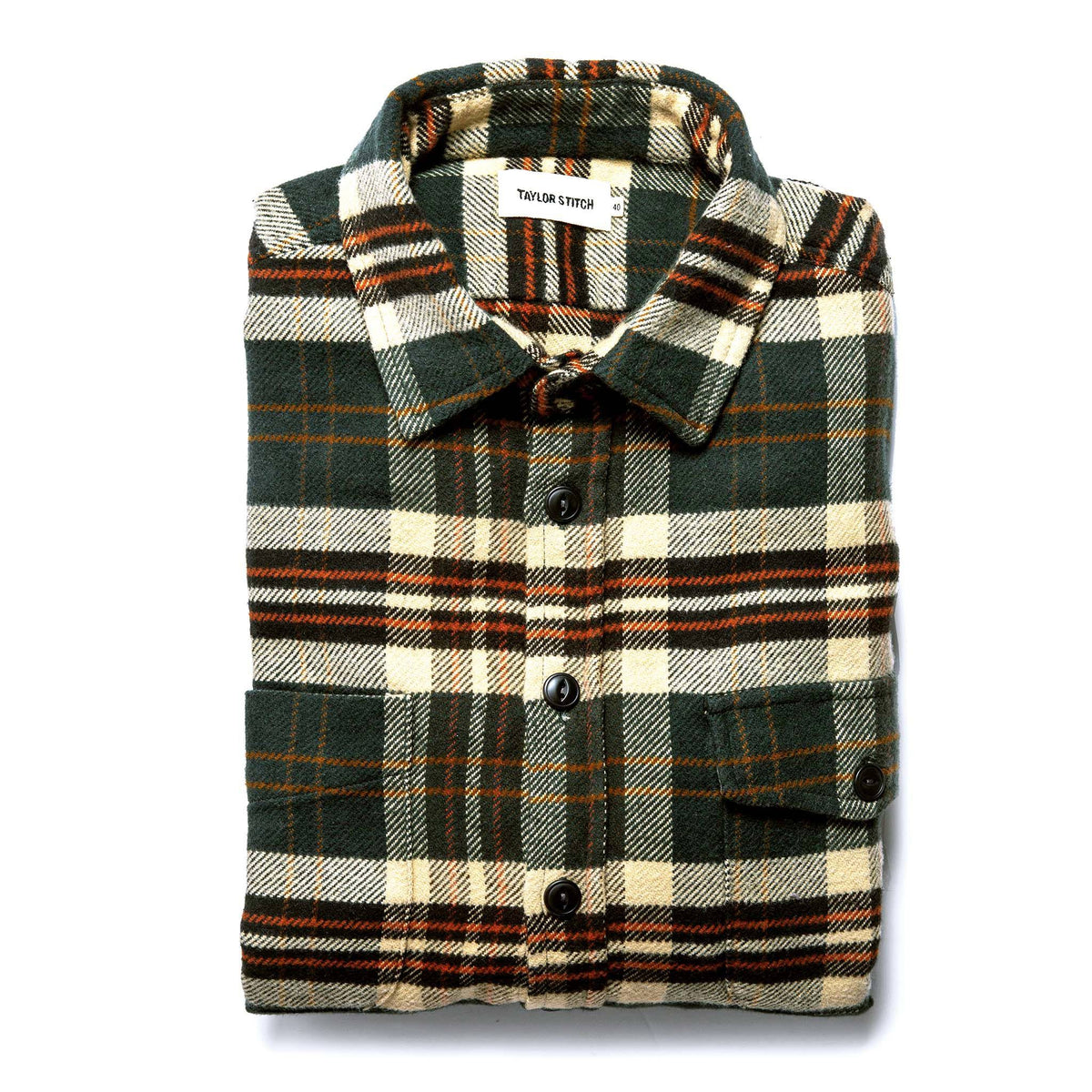 The Crater Shirt in Forest Plaid