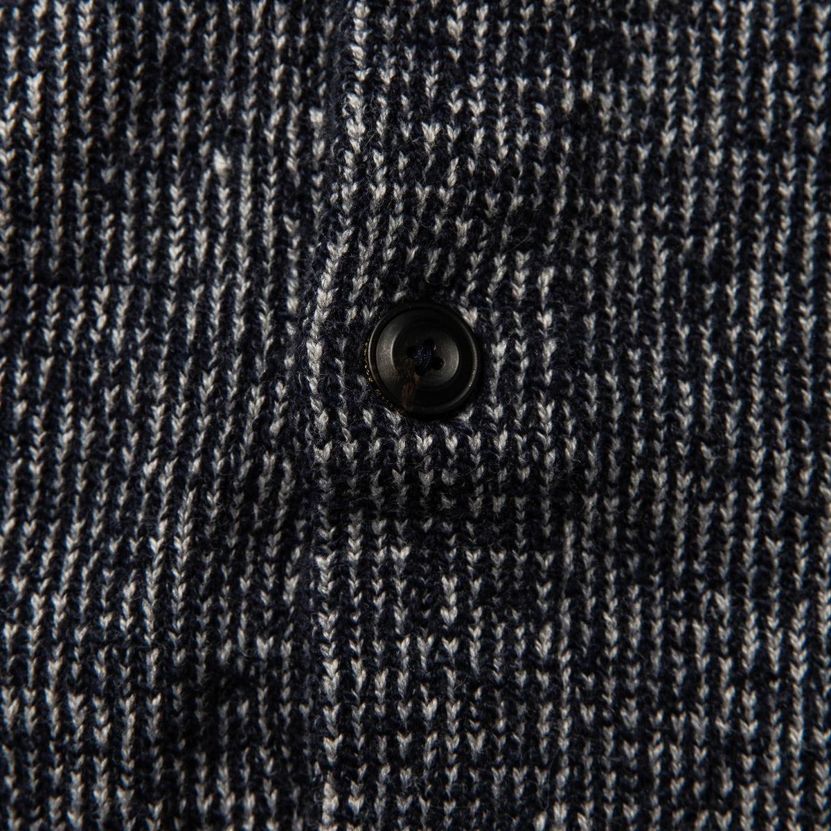The Crawford Sweater in Marled Navy