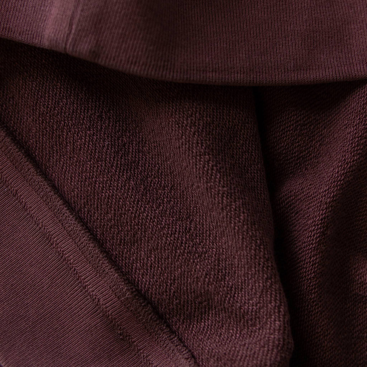 The Fillmore Hoodie in Burgundy Terry