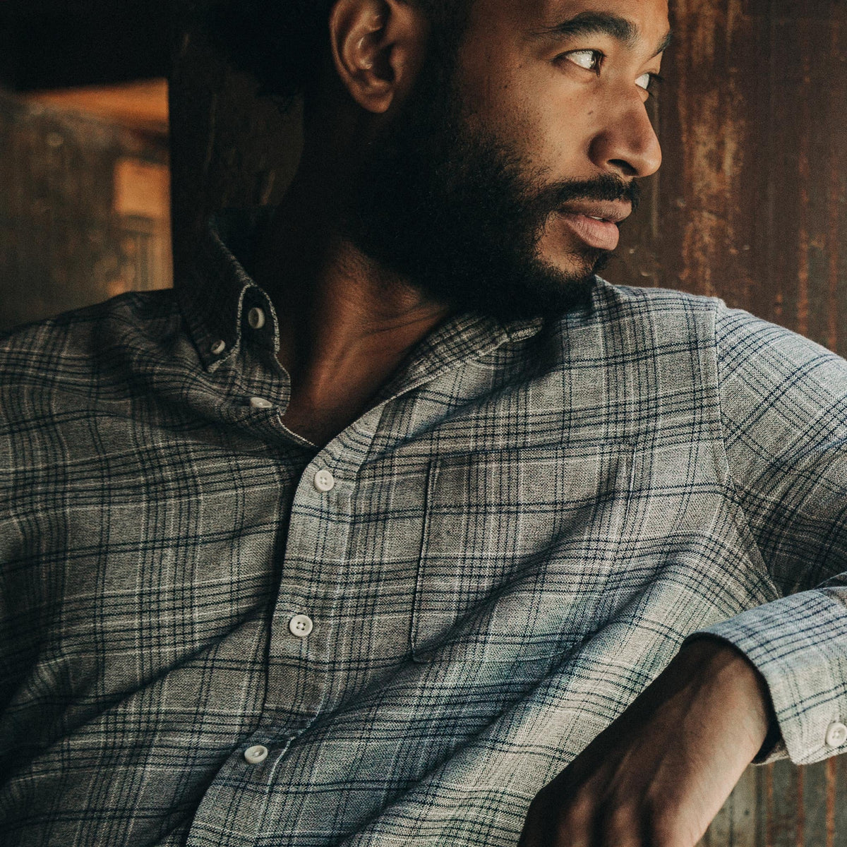 The Jack in Slate Plaid