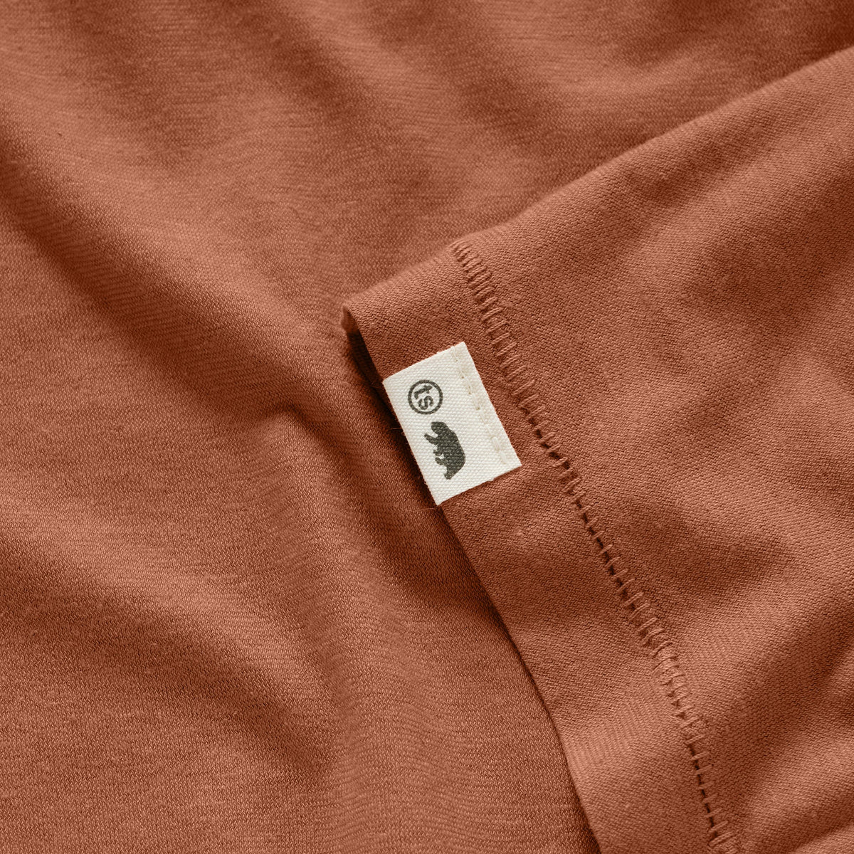 The Cotton Hemp Tee in Copper